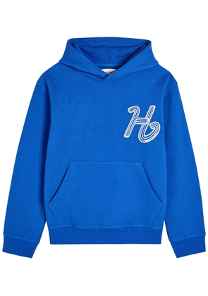 Honor The Gift Hooded Cotton Sweatshirt - Blue - L