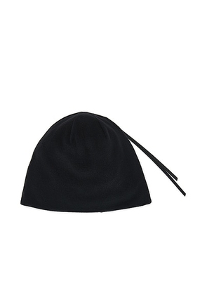 POST ARCHIVE FACTION (PAF) 8.0 Beanie Center in Black - Black. Size all.