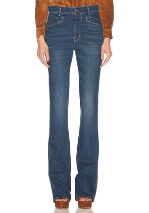 TOM FORD Flare Jeans in Mid Blue - Blue. Size 27 (also in ).