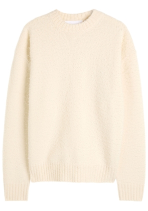 Axel Arigato Miles Textured Wool-blend Jumper - Off White - M