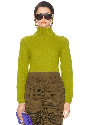 TOM FORD Cashmere Turtleneck Sweater in Acid Green - Green. Size L (also in ).