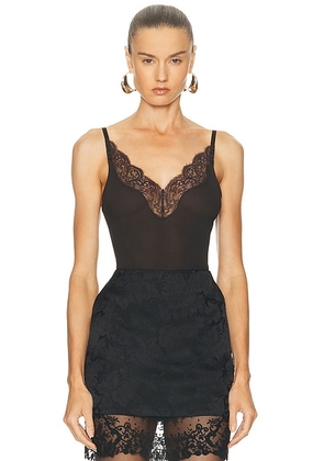 Saint Laurent Tank Top in Ebene - Black. Size L (also in ).