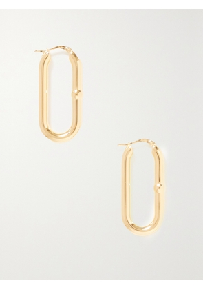 Bottega Veneta - Gold-plated Hoop Earrings - One size