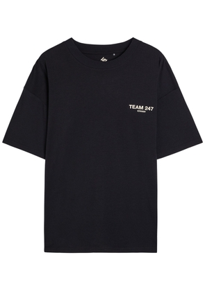 Represent Team 247 Logo-print Jersey T-shirt - Black - L