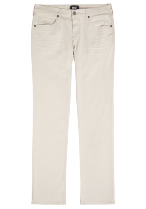 Paige Federal Slim Straight-leg Jeans - Ecru - 32 (W32 / M)