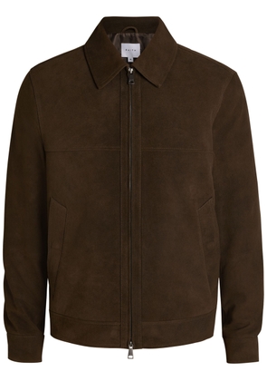 Raith Bruno Suede Jacket - Dark Brown - L