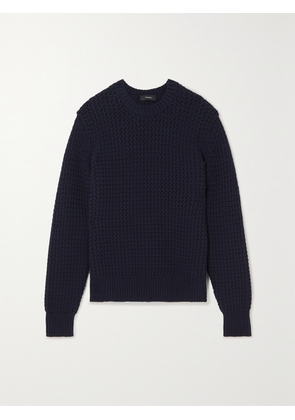 Theory - Cotton-blend Sweater - Blue - x small,small,medium,large