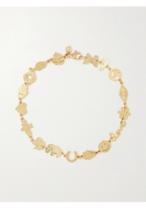 Sydney Evan - Tiny Link 14-karat Gold Bracelet - One size
