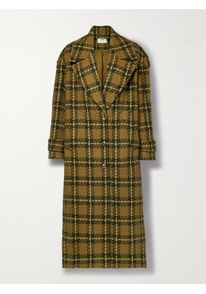 Zimmermann - Checked Wool-tweed Coat - Brown - 01,2,3,4
