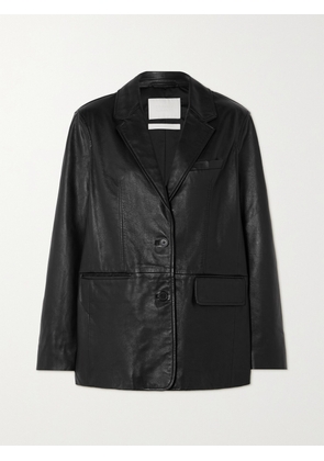 Citizens of Humanity - Orla Leather Blazer - Black - x small,small,medium