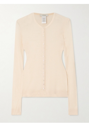 LEMAIRE - Ribbed-knit Top - Brown - x small,small,medium,large,x large