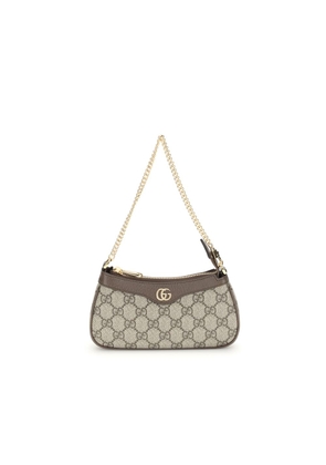 Gucci Beige Cotton Shoulder Bag