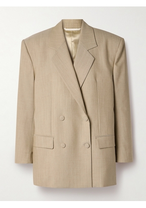 Givenchy - Double-breasted Wool Blazer - Neutrals - FR 34,FR 36,FR 38,FR 40,FR 42
