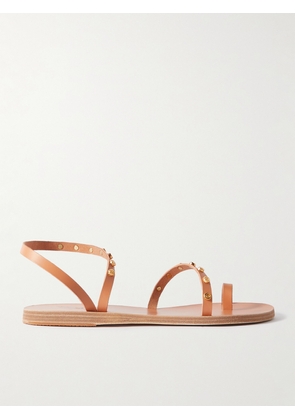 Ancient Greek Sandals - Apli Eleftheria Embellished Leather Sandals - Neutrals - IT35,IT36,IT37,IT38,IT39,IT40,IT41,IT42