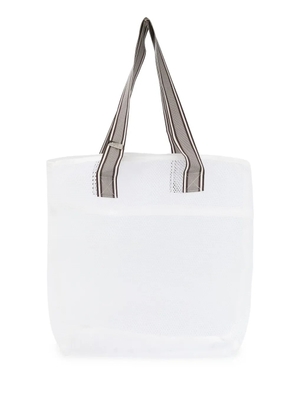 Sarah Chofakian mesh tote bag - White