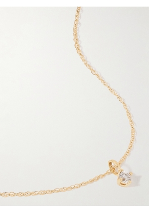 STONE AND STRAND - 14-karat Gold Diamond Necklace - One size