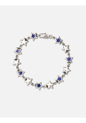 Blue Enameled Stars Bracelet