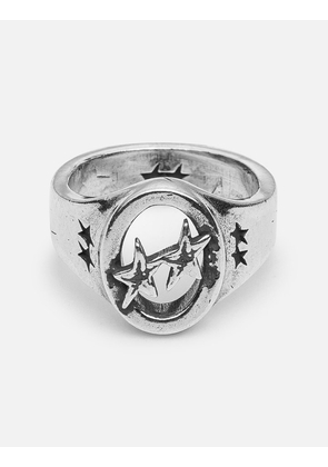 Link Stars Ring  Silver