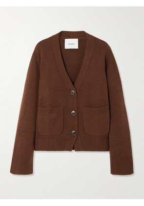 LISA YANG - Danni Cashmere Cardigan - Brown - 01,2