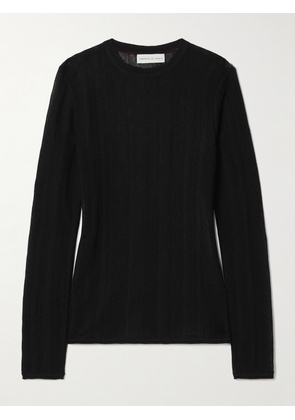 Veronica de Piante - Alise Ribbed Wool Sweater - Black - x small,small,medium,large