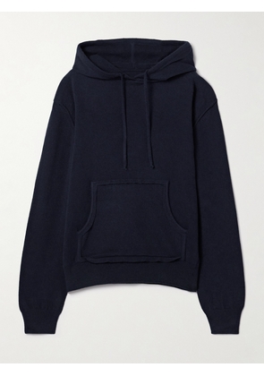Maison Margiela - Wool And Cashmere-blend Hoodie - Blue - x small,small,medium,large