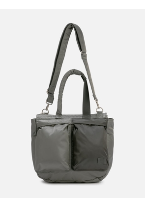 Porter 2 Tone Crossbody Bag