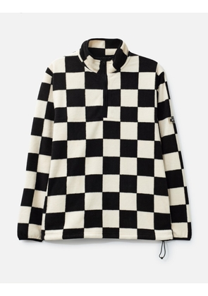 Fleece Check Half Zip