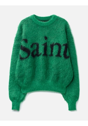 Logo Mohair Knit