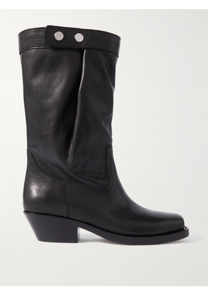 Isabel Marant - Ademe Leather Ankle Boots - Black - FR35,FR36,FR37,FR38,FR39,FR40,FR41