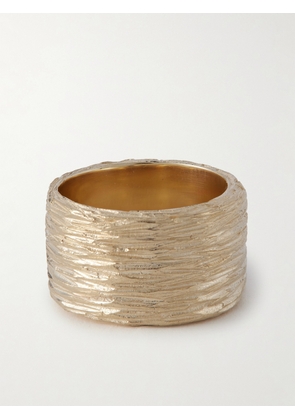 BLEUE BURNHAM - Freshly Cut 9-karat Gold Ring - L,O