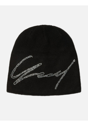 Signature Cubic Beanie Black