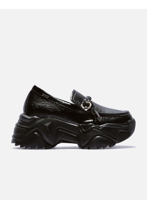 Yeel Platform Loafer Black