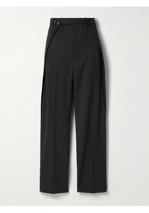 BETTTER - Wool-twill Straight-leg Pants - Black - x small,small,medium,large