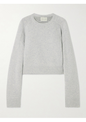 Loulou de Saison - Bruzzi Wool And Cashmere-blend Sweater - Gray - x small,small,medium,large,x large