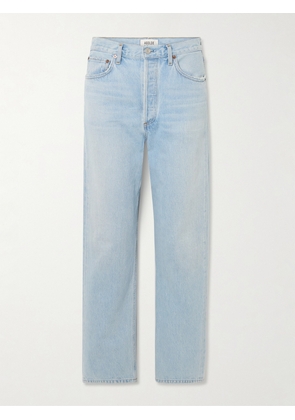 AGOLDE - '90s Mid-rise Straight-leg Jeans - Blue - 23,24,25,26,27,28,29,30,31,32