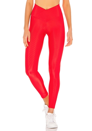 BEACH RIOT Cara Rib Legging in Red. Size L. Also in M.