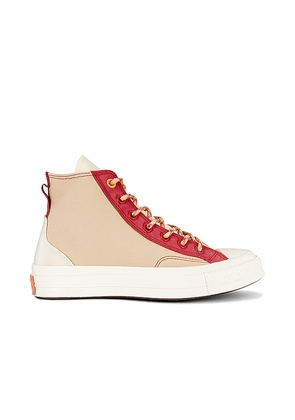 Converse Chuck 70 Patchwork Sneaker in Nude. Size 10. Also in 10.5, 6, 6.5, 7, 7.5, 8, 8.5, 9, 9.5.