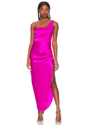 Amanda Uprichard x REVOLVE Ravello Gown in Fuchsia. Size S. Also in XS.
