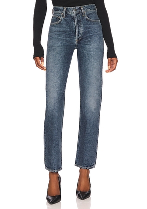 AGOLDE 90's Pinch Waist Jeans in Blue. Size 32. Also in 33.