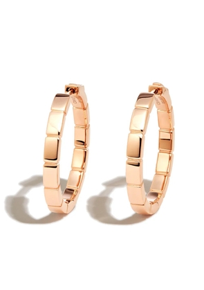 Anita Ko 18kt rose gold Bunny hoop earrings - Pink