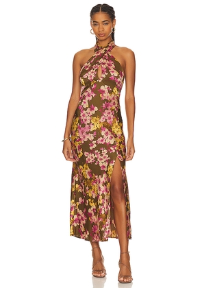 ASTR the Label Marissa Dress in Olive. Size L. Also in S.