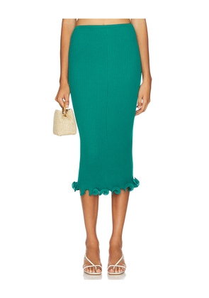 DEVON WINDSOR Sloane Skirt in Teal. Size M. Also in S.