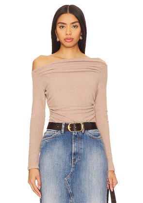 ASTR the Label Xiomara Bodysuit in Brown. Size XL. Also in L.