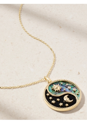 L’Atelier Nawbar - Moonlight Harmony 18-karat Gold Multi-stone Necklace - One size