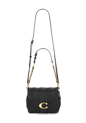 Coach Times Square Tabby Bag in Black.