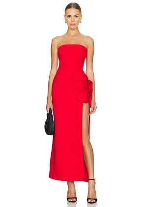 DELFI Tatiana Long Dress in Red. Size L. Also in M, XS.