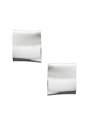 Eliou Colbi Earrings in Metallic Silver.