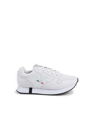 19V69 Italia White Artificial Leather Athletic Sneakers - EU40/US7