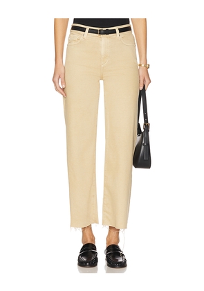 AG Jeans Saige Wide Leg Crop in Tan. Size 26. Also in 27, 29, 31, 32.