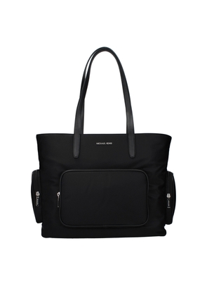 Michael Kors Black Fabric Shoulder Bag